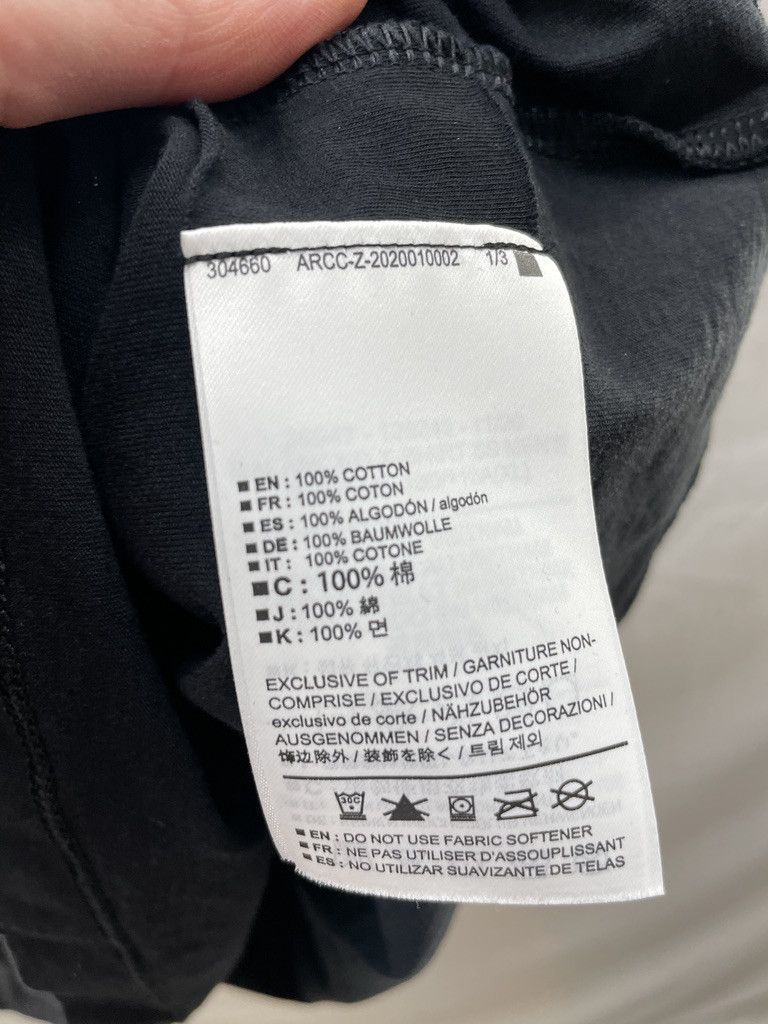 Arc'teryx ARCTERYX Balanced Outer Peace Black Cotton T-Shirt Tee Size US XL / EU 56 / 4 - 8 Thumbnail