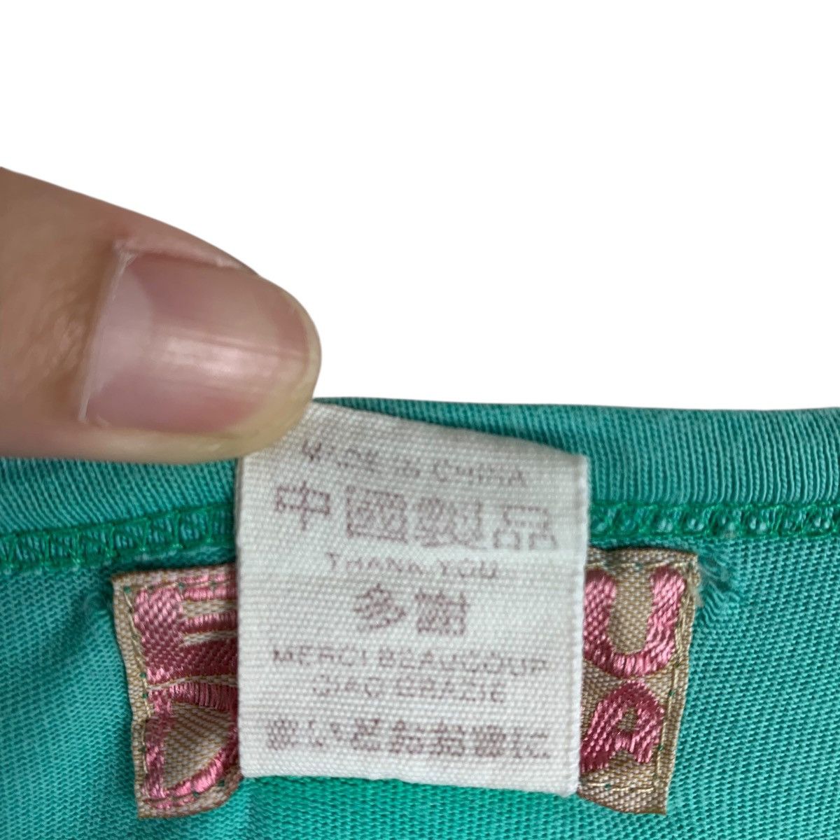 Evisu Vintage Evisu Donna Multi-Pocket Teal Tee Size US XS / EU 42 / 0 - 14 Thumbnail