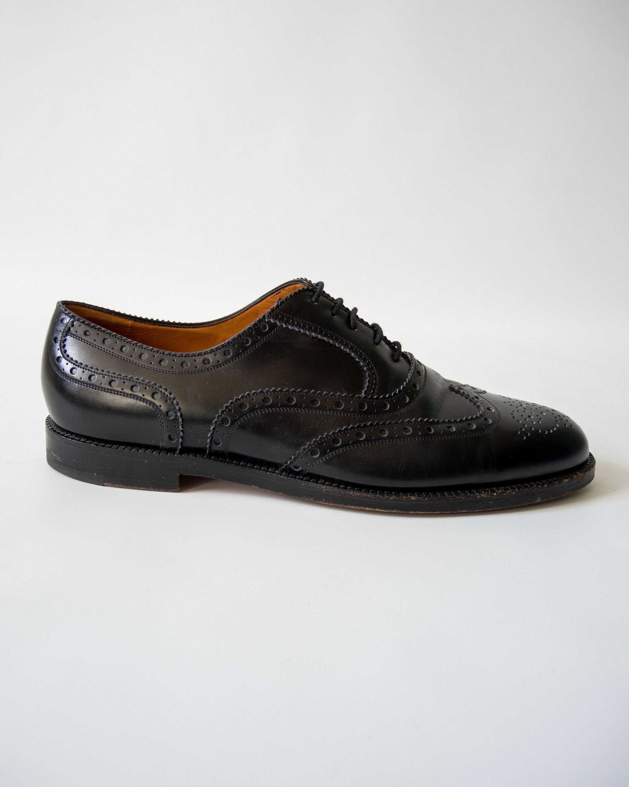 Bally Vintage Bally scribe brogue shoes Size US 11.5 / EU 44-45 - 1 Thumbnail