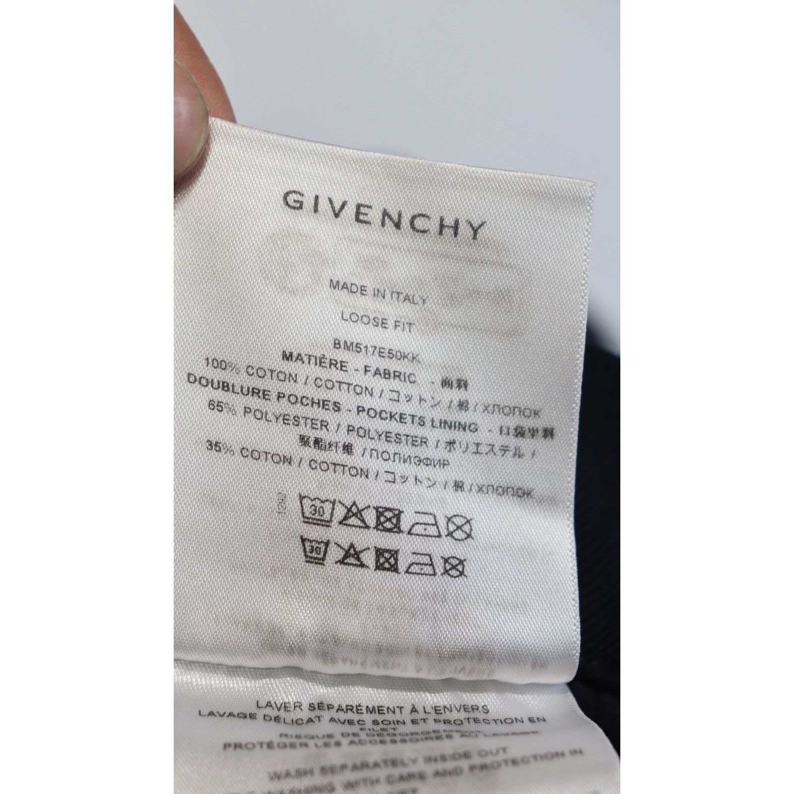 Givenchy o1rshd1 Trouser in Black Size US 34 / EU 50 - 13 Thumbnail