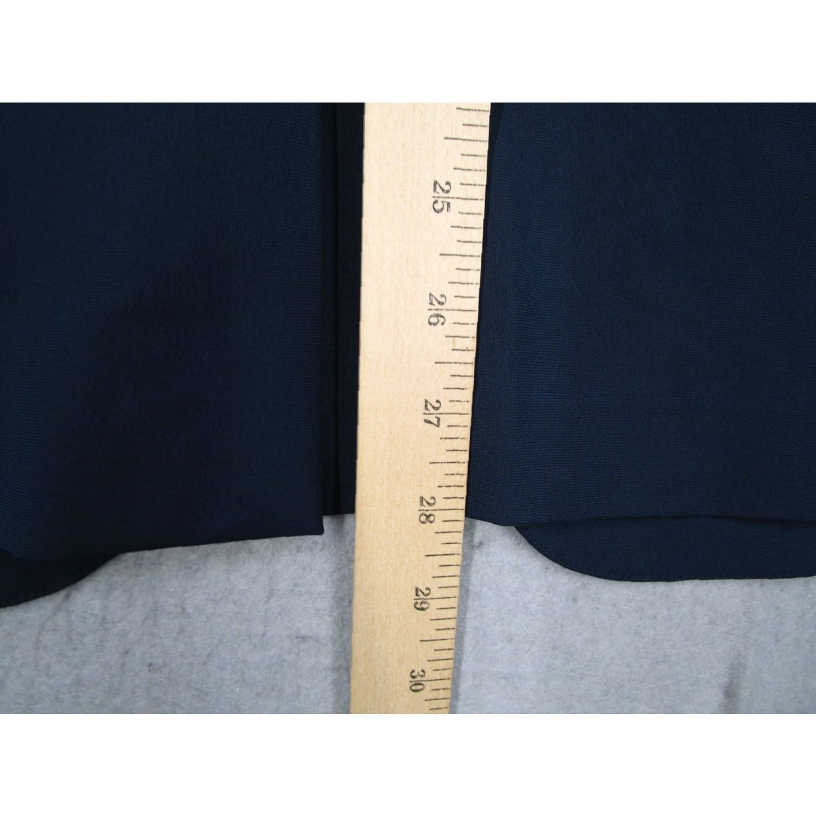 Vintage Sene Blazer Mens 38 Regular Blue 2 Button Single-Breasted Wool? Polyester Blazer - Travel Cele? Size 38R - 7 Thumbnail