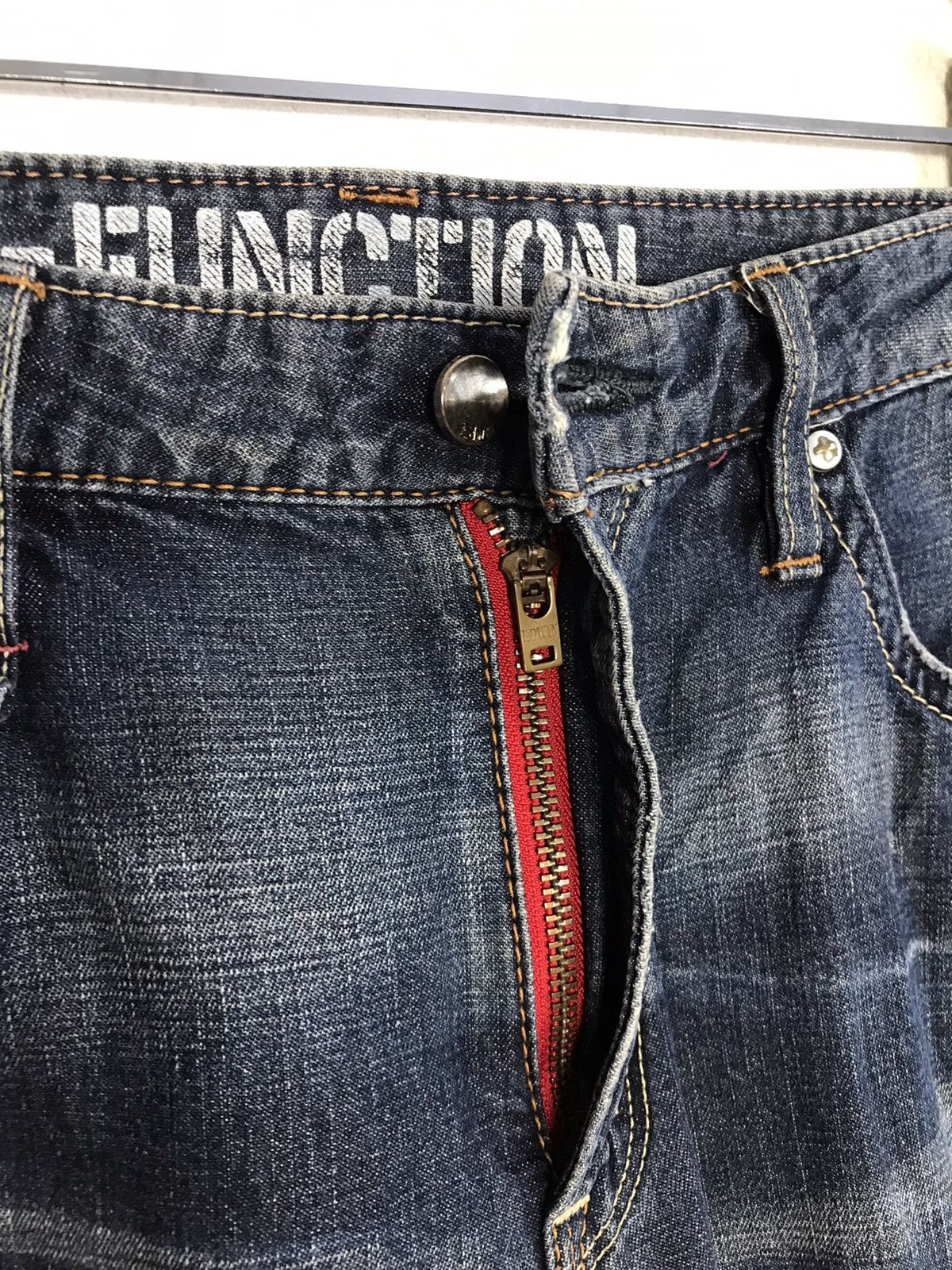 Edwin × Japanese Brand × Vintage Vintage Edwin Function Distressed Zipper Denim Short Size US 35 - 9 Thumbnail