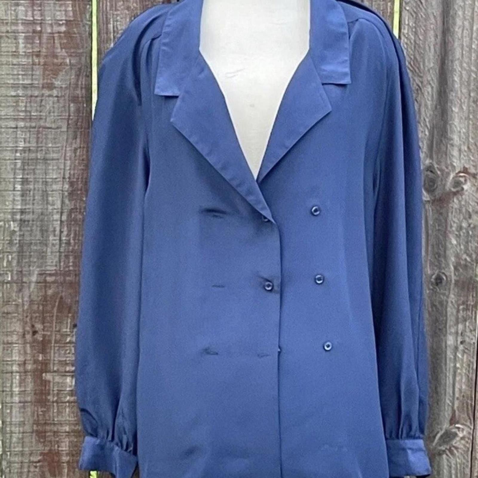 Other Vintage Personal Women’s Button Front Long Sleeve Blouse Xl Size XL / US 12-14 / IT 48-50 - 1 Thumbnail