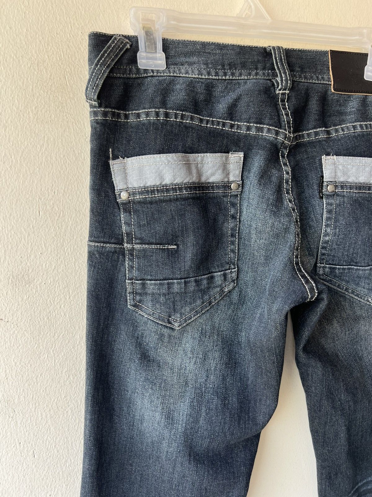 Tornado Mart Tornado Mart Embroidery Tribal Denim Super Flare Jeans Size US 30 / EU 46 - 16 Thumbnail