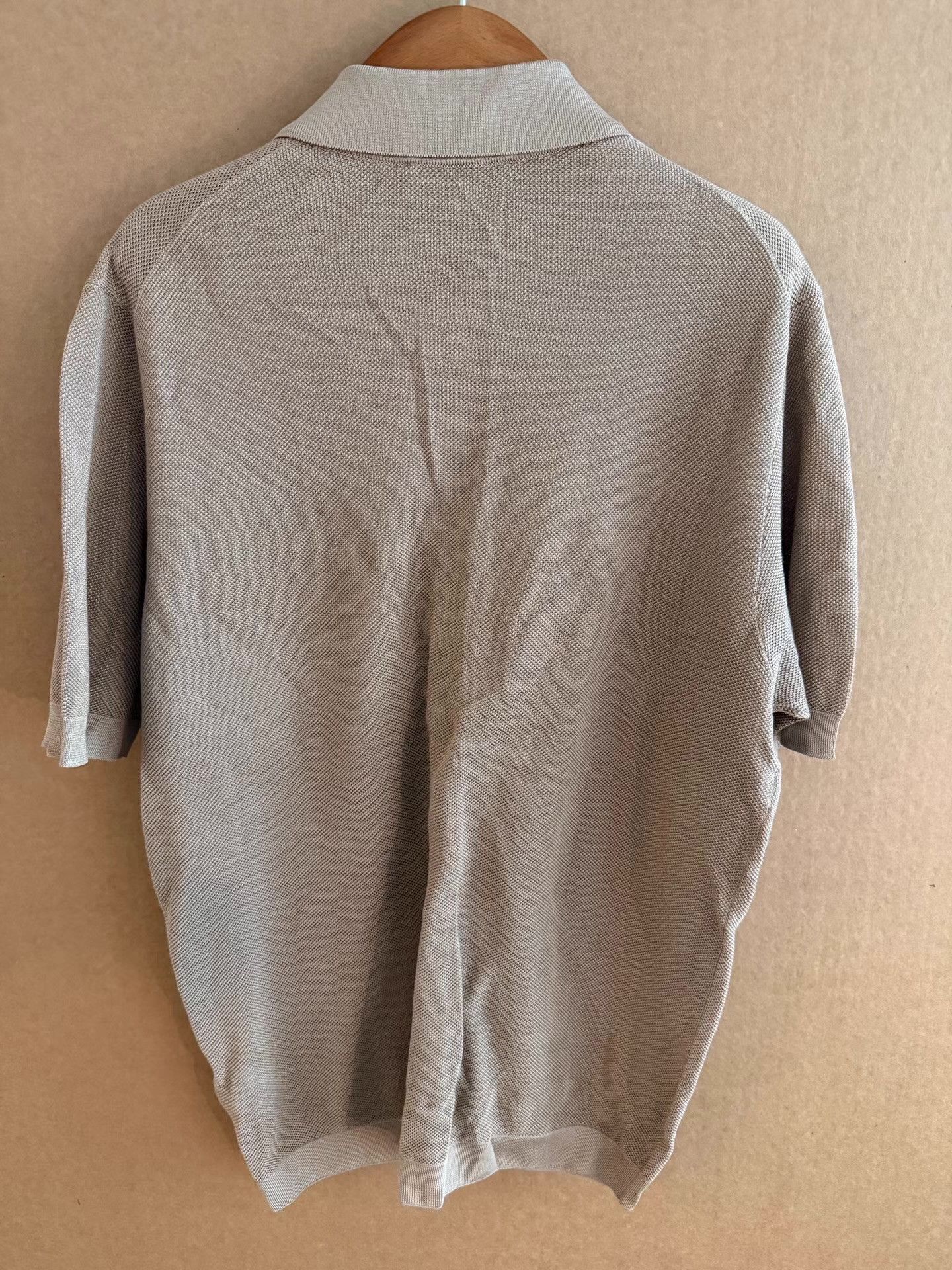 Canali CANALI Men's Short Sleeve Polo Shirt Q16 Size US L / EU 52-54 / 3 - 2 Thumbnail