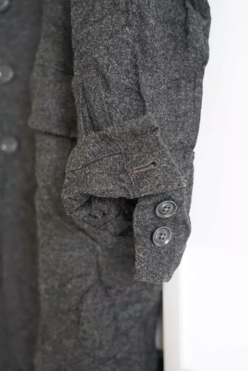 Yohji Yamamoto Yohji Yamamoto Yohji Yamamoto Gray Wool Coat 16AW Size US M / EU 48-50 / 2 - 3 Thumbnail