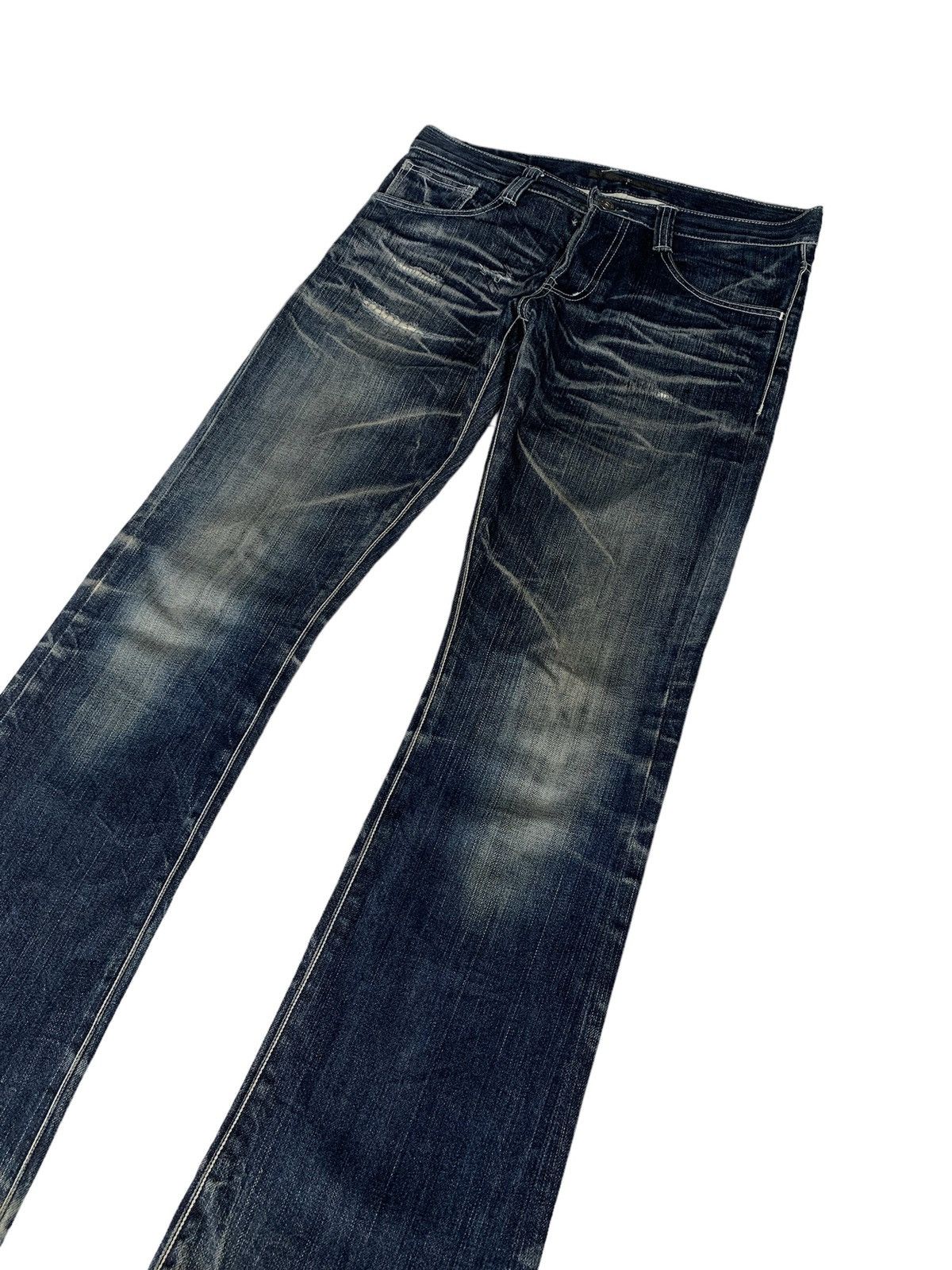 Japanese Brand No ID Japan Distressed Punk PPFM Size US 33 - 4 Thumbnail