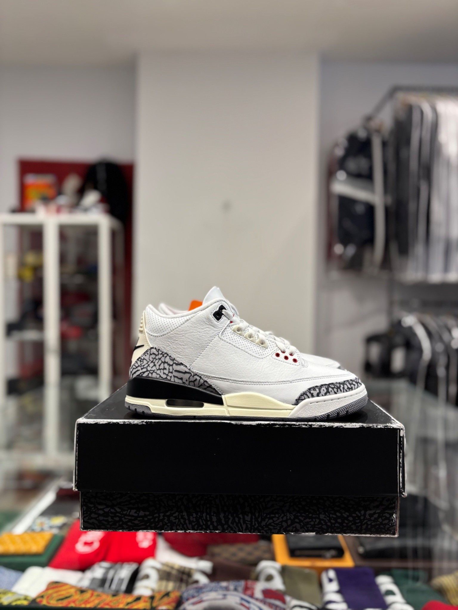 Jordan Brand Jordan 3 White Cement Reimagined Size US 8.5 / EU 41-42 - 1 Thumbnail