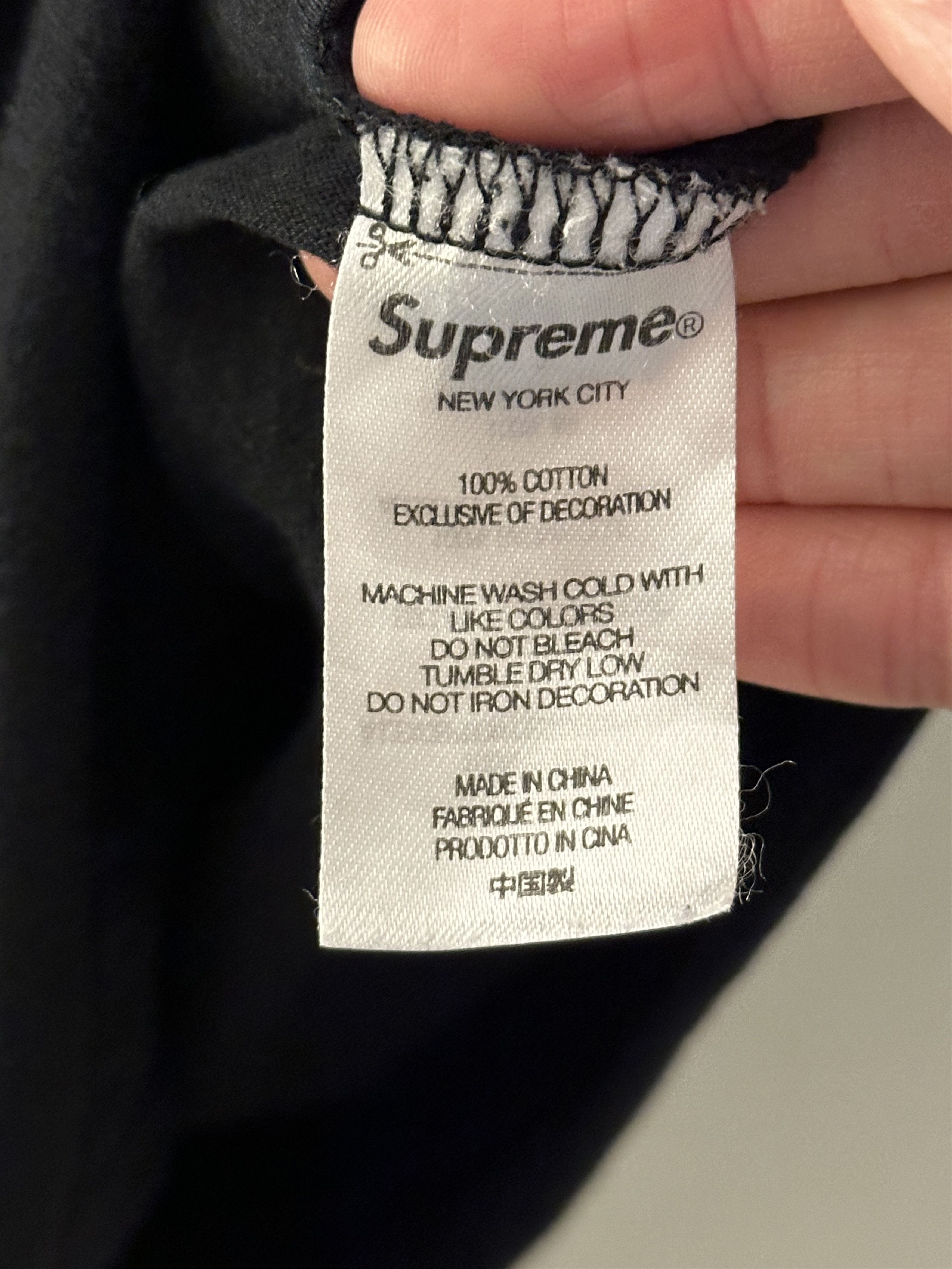 Supreme Supreme B. C. S/S Top Tee Size US M / EU 48-50 / 2 - 5 Thumbnail
