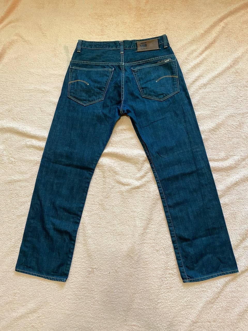G-Star G STAR RAW Blue Button Fly Denim Jeans Size US 32 / EU 48 - 7 Thumbnail