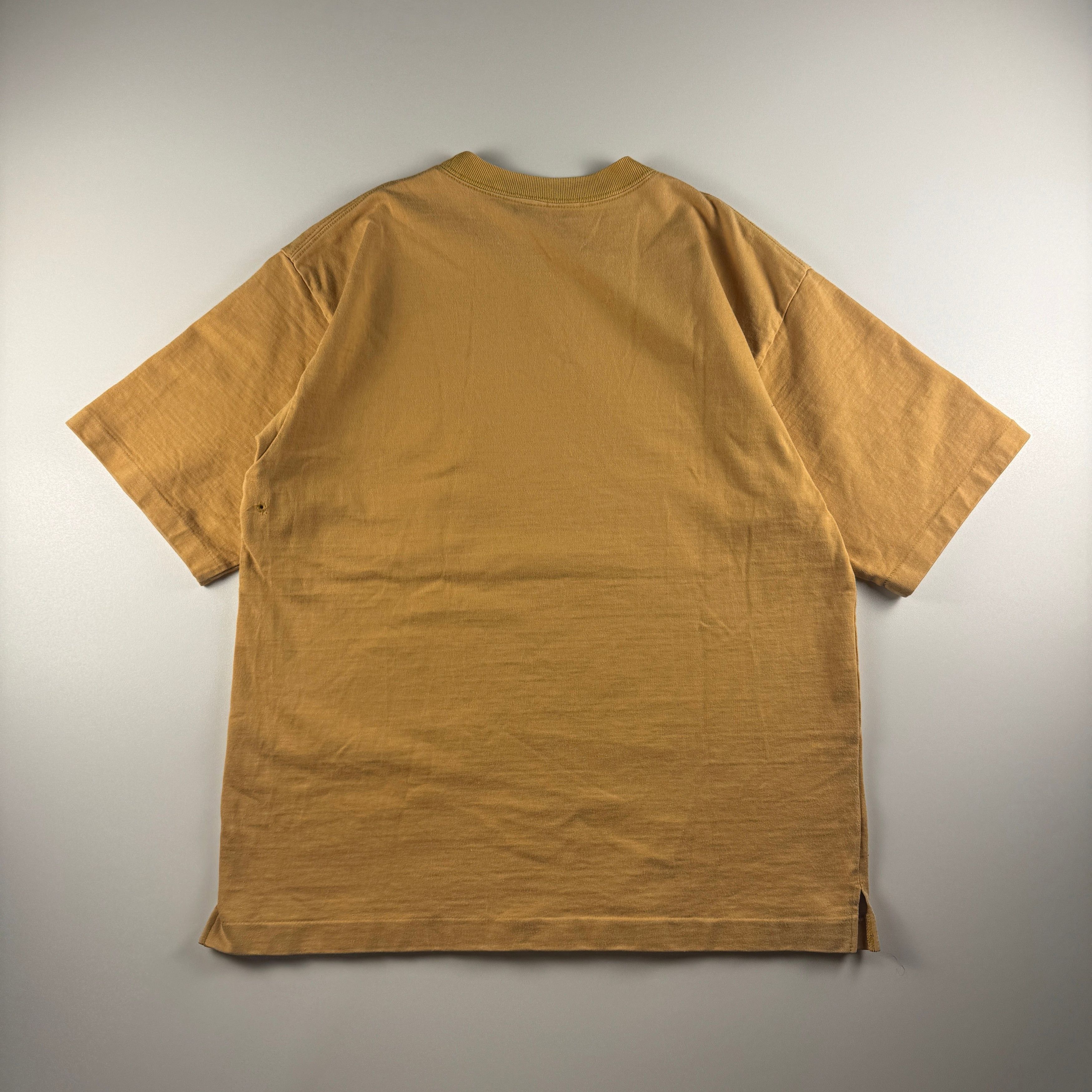 Auralee Auralee Stand-up Yellow Pocket Heavy Tee (3 / L) Size US L / EU 52-54 / 3 - 2 Thumbnail