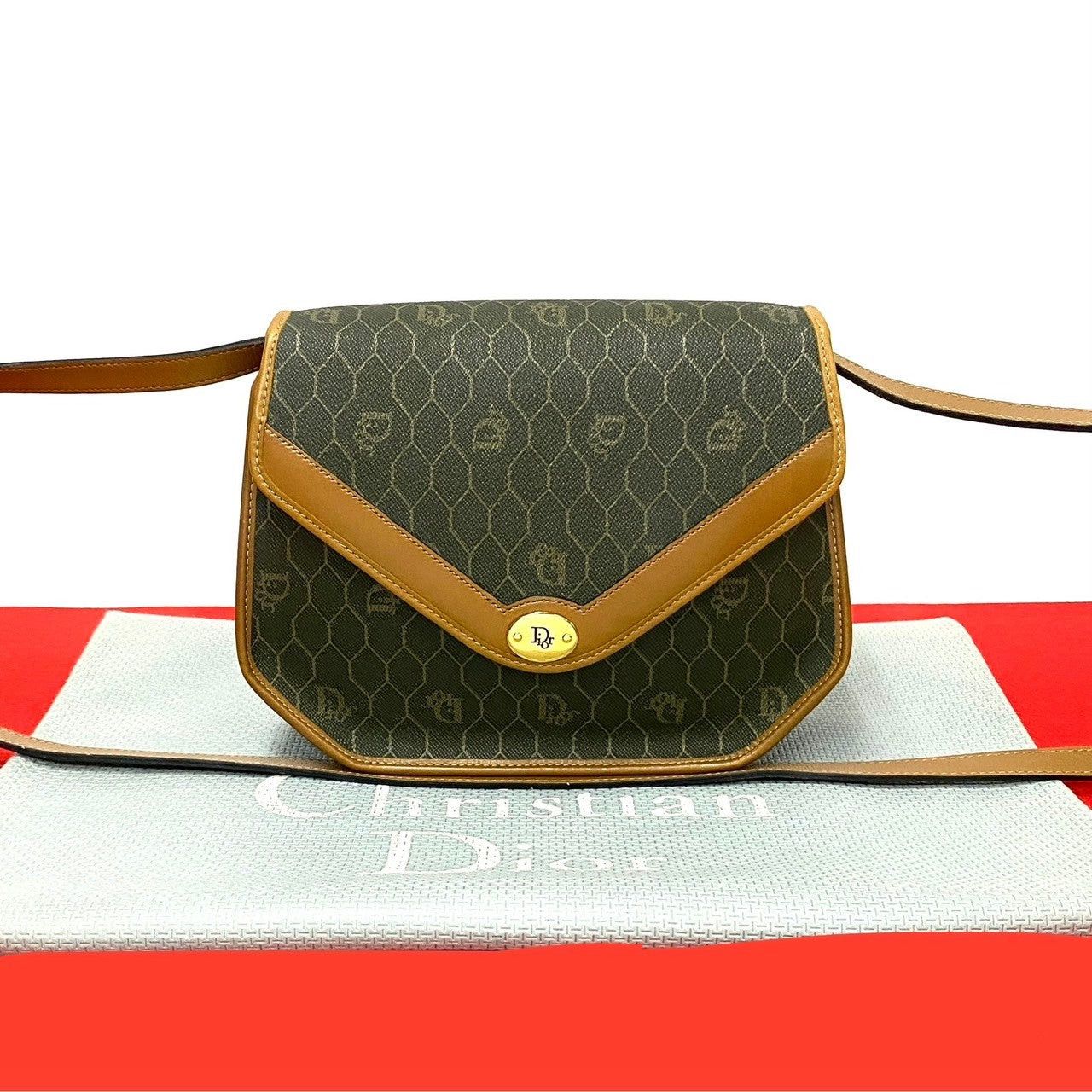 Dior Dior Shoulder Bag Grey Pvc Size ONE SIZE - 1 Thumbnail