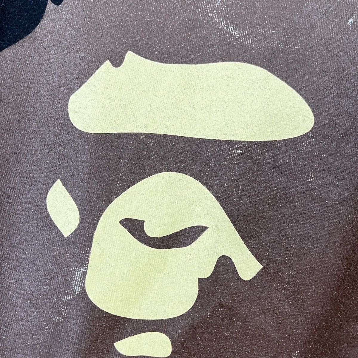 Bape Vintage BAPE Nigo Big Mirror Logo TShirt Japan Size US XL / EU 56 / 4 - 10 Thumbnail