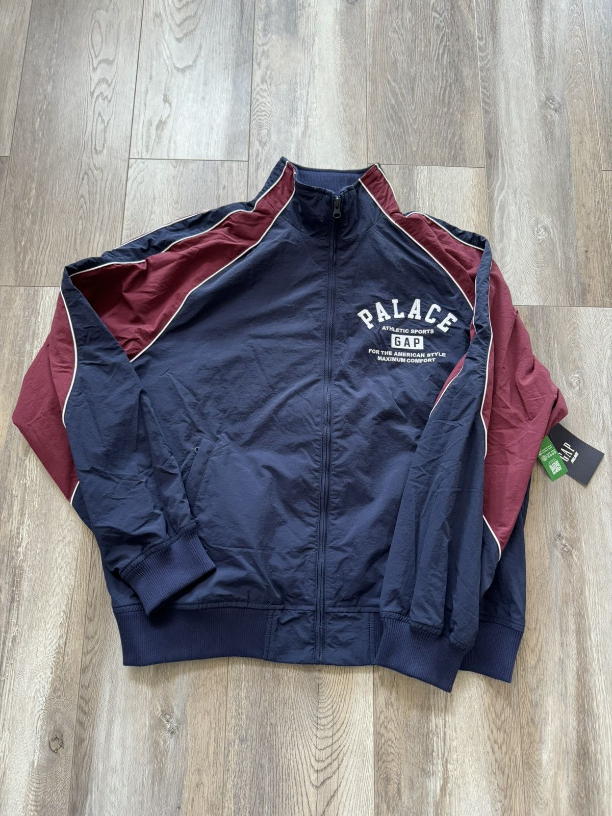 Palace Palace Gap Nylon Track Top | Grailed