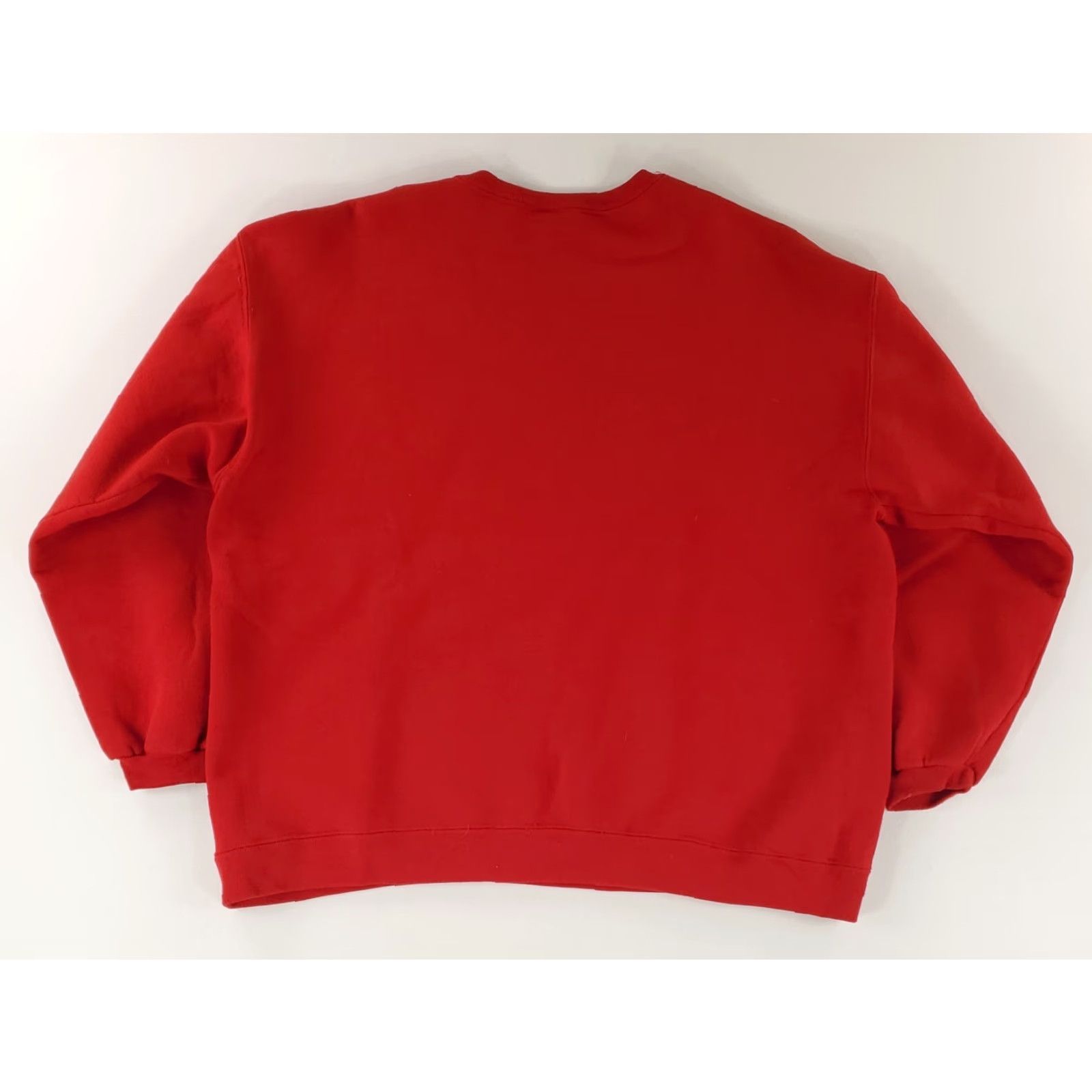 Russell Athletic VINTAGE Russell Athletic Sweatshirt Mens L Red Long Sleeve Made USA Baggy fit VTG 90s Blank Size US L / EU 52-54 / 3 - 4 Thumbnail