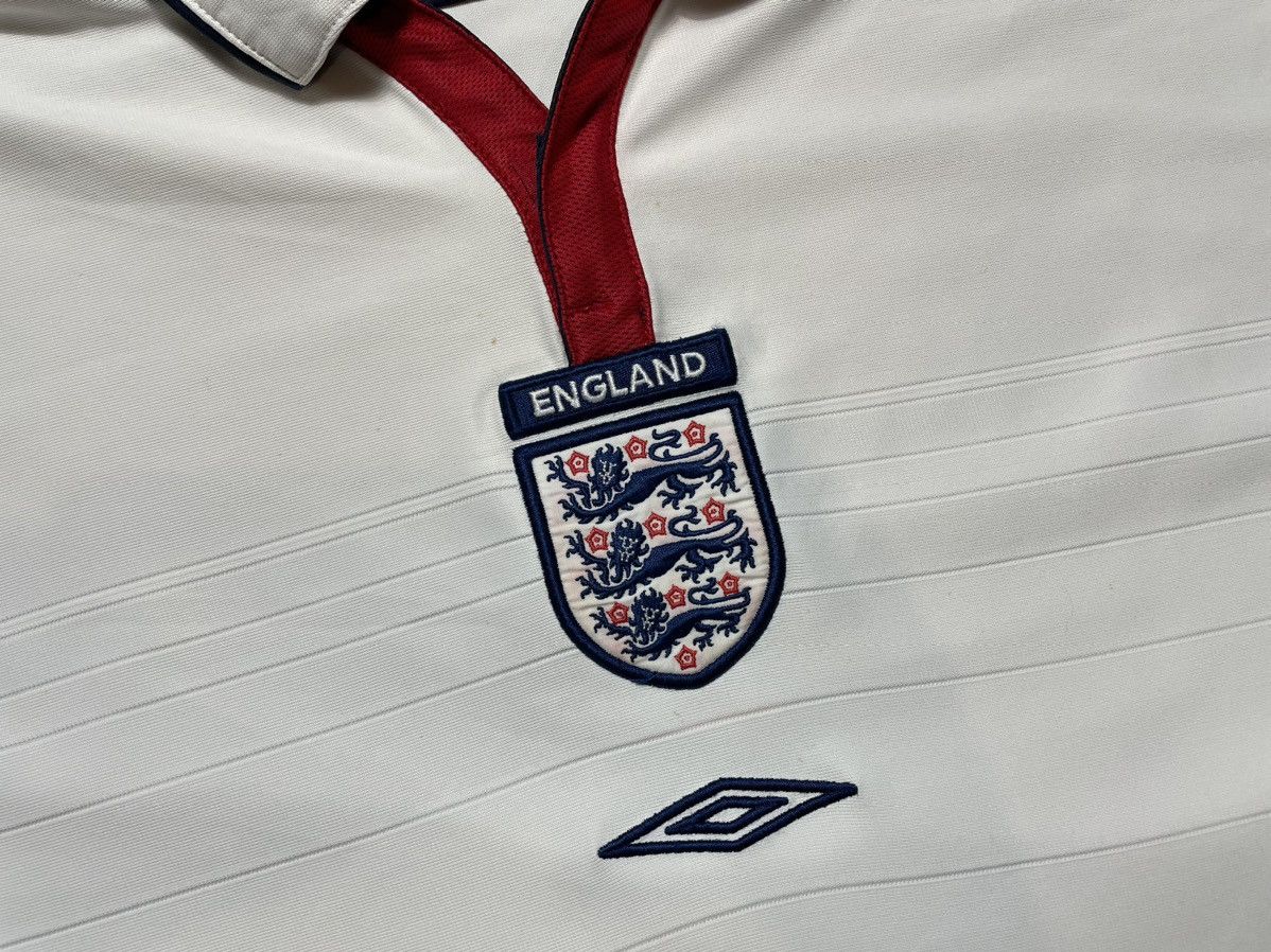 Umbro Vintage Umbro England National Team Reversible Soccer Shirt Size US XL / EU 56 / 4 - 9 Thumbnail