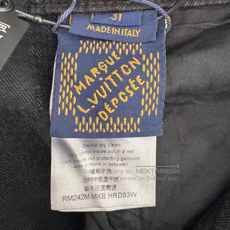 Louis Vuitton Louis Vuitton FW24 Dark Checker Jeans Size US 31 - 4 Thumbnail