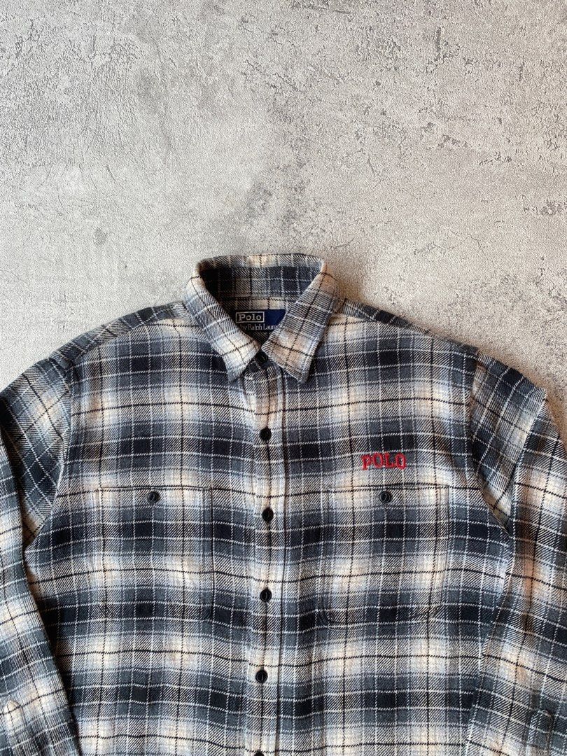 Flannel × Polo Ralph Lauren × Ralph Lauren Polo Ralph Lauren vintage flannel Size US M / EU 48-50 / 2 - 2 Thumbnail