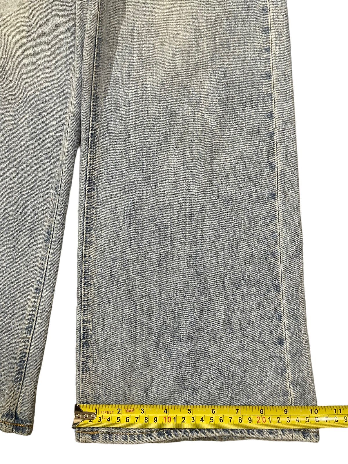 GU Vintage Japanese GU Blue Wash Style Baggy Jeans Size US 29 - 16 Thumbnail