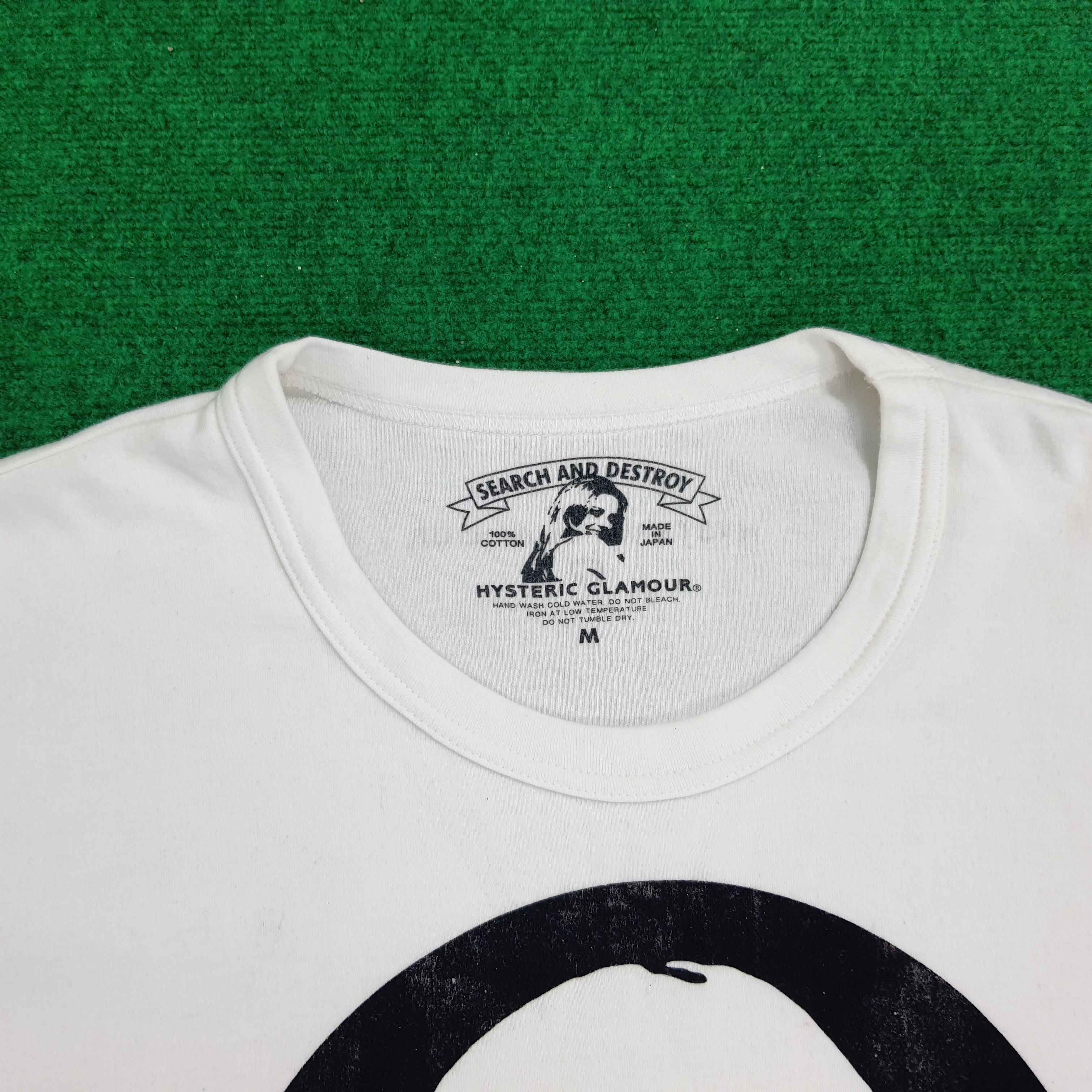 Hysteric Glamour Hysteric Glamour Logo Custom Tshirt Size US M / EU 48-50 / 2 - 2 Thumbnail