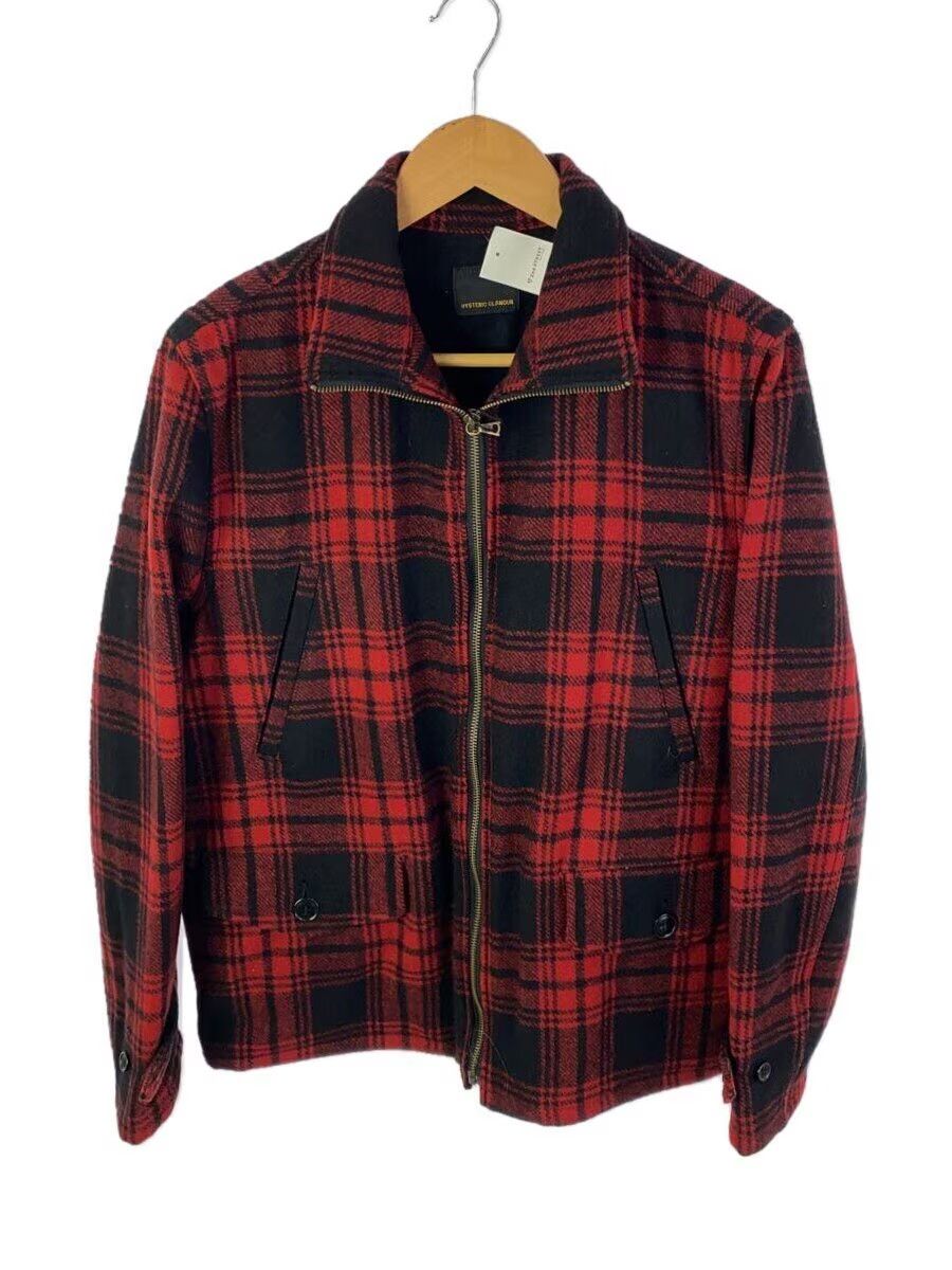 Hysteric Glamour Plaid Wool Zip Jacket Size US L / EU 52-54 / 3 - 1 Thumbnail