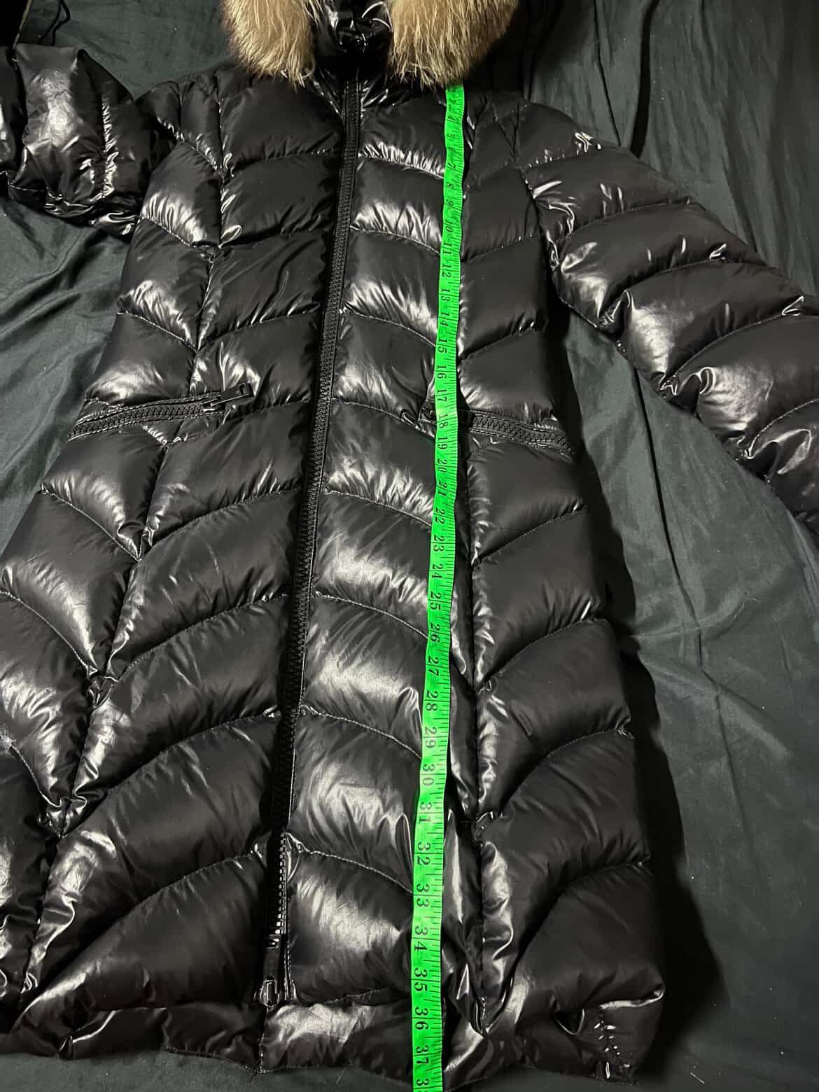 Moncler Moncler Long Black Down Coat Fur Hood Glossy Puffer Size US S / EU 44-46 / 1 - 12 Thumbnail