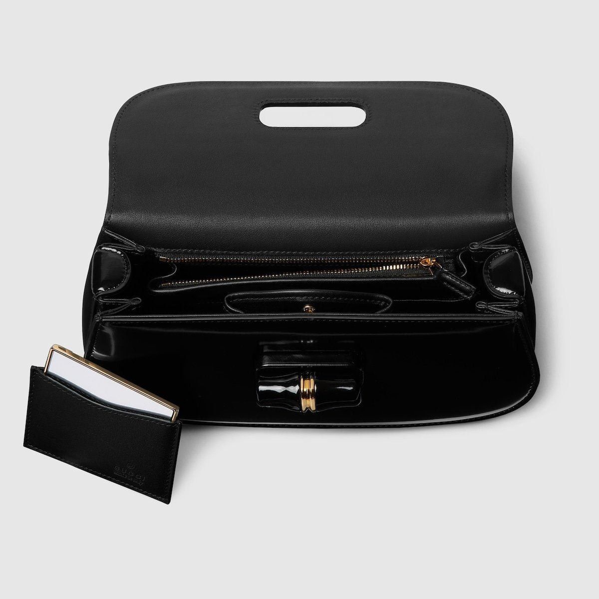 Gucci o1la5ras0526 Size: OS / Bamboo Diva Medium Bag in Black Size ONE SIZE - 8 Thumbnail