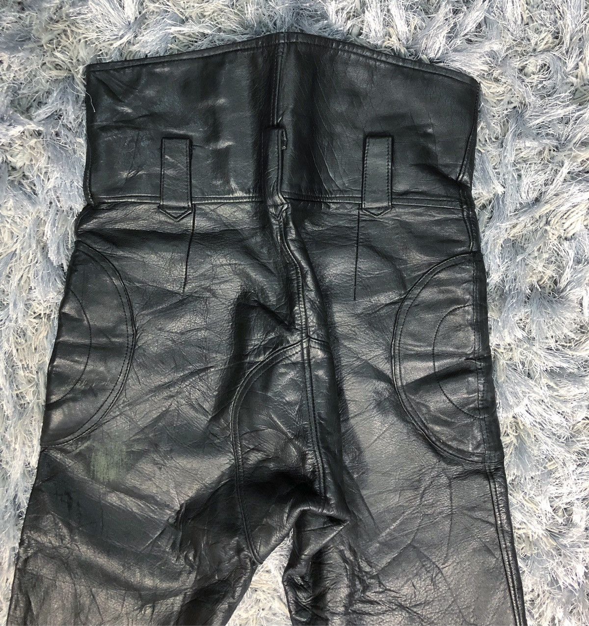 Japanese Brand Rare Vintage Nankai Japan Genuine Leather Motorcycle Pants Size US 29 - 10 Thumbnail