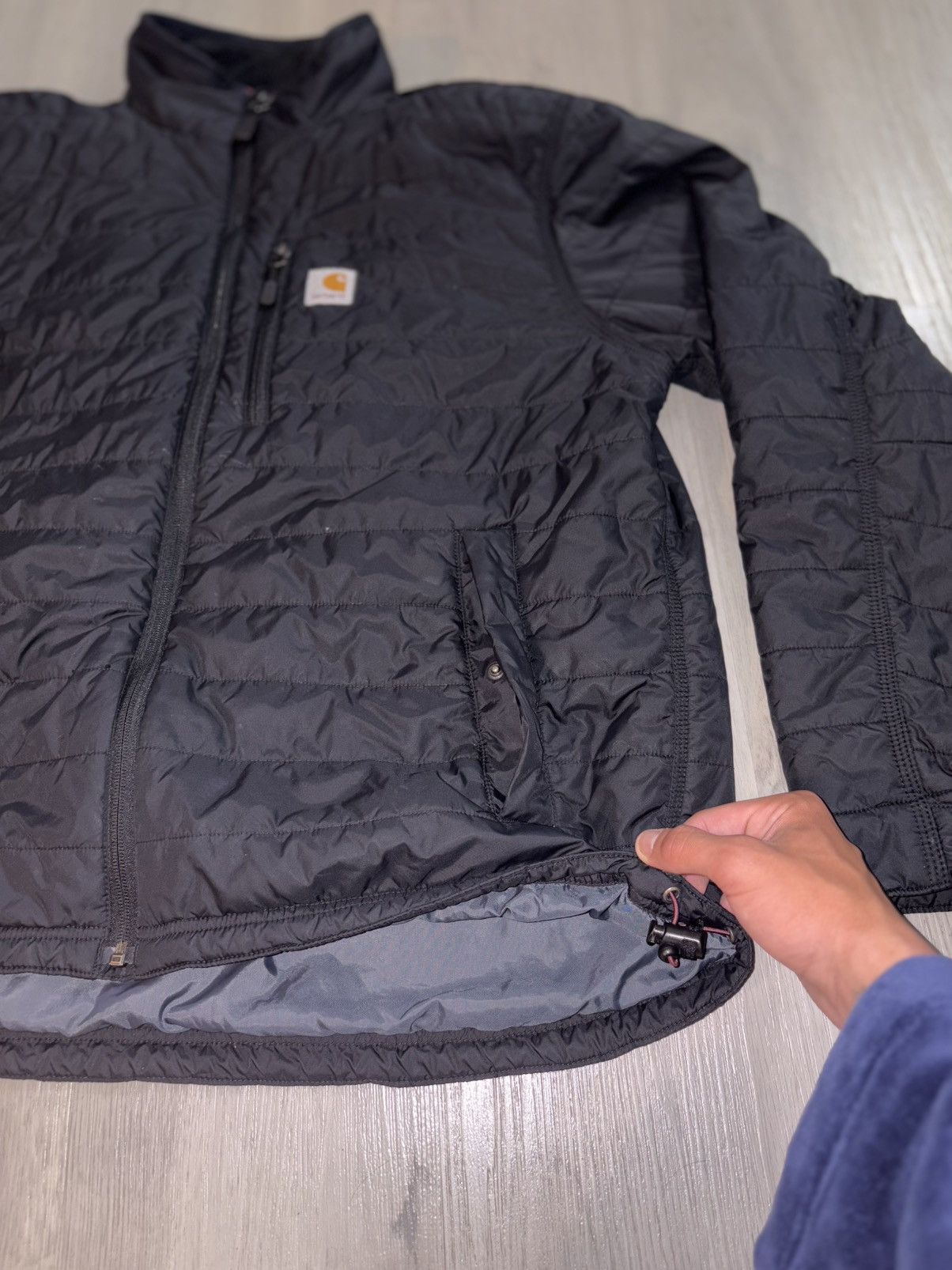 Carhartt MEN'S RAIN DEFENDER INSULATED JACKET - RELAXED FIT Size US S / EU 44-46 / 1 - 3 Thumbnail
