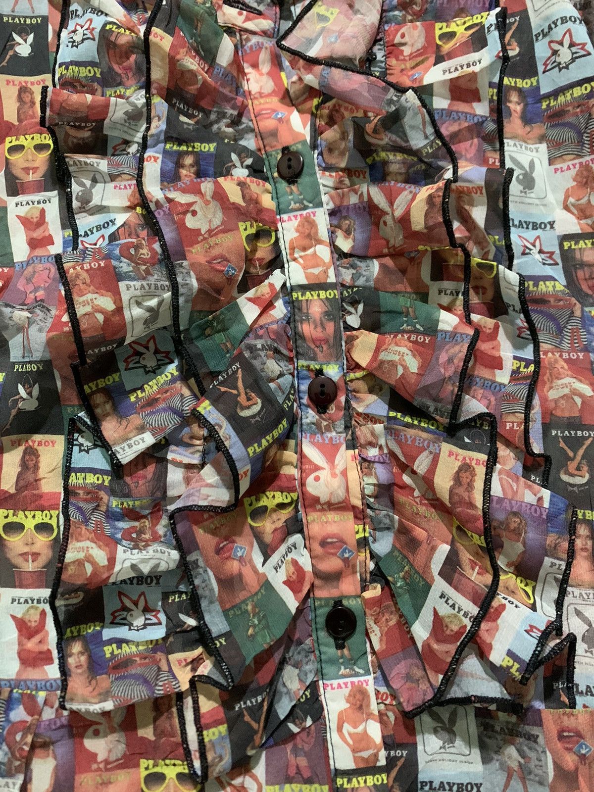 Playboy Playboy Shirt Women Full Print Photo Size M / US 6-8 / IT 42-44 - 2 Thumbnail