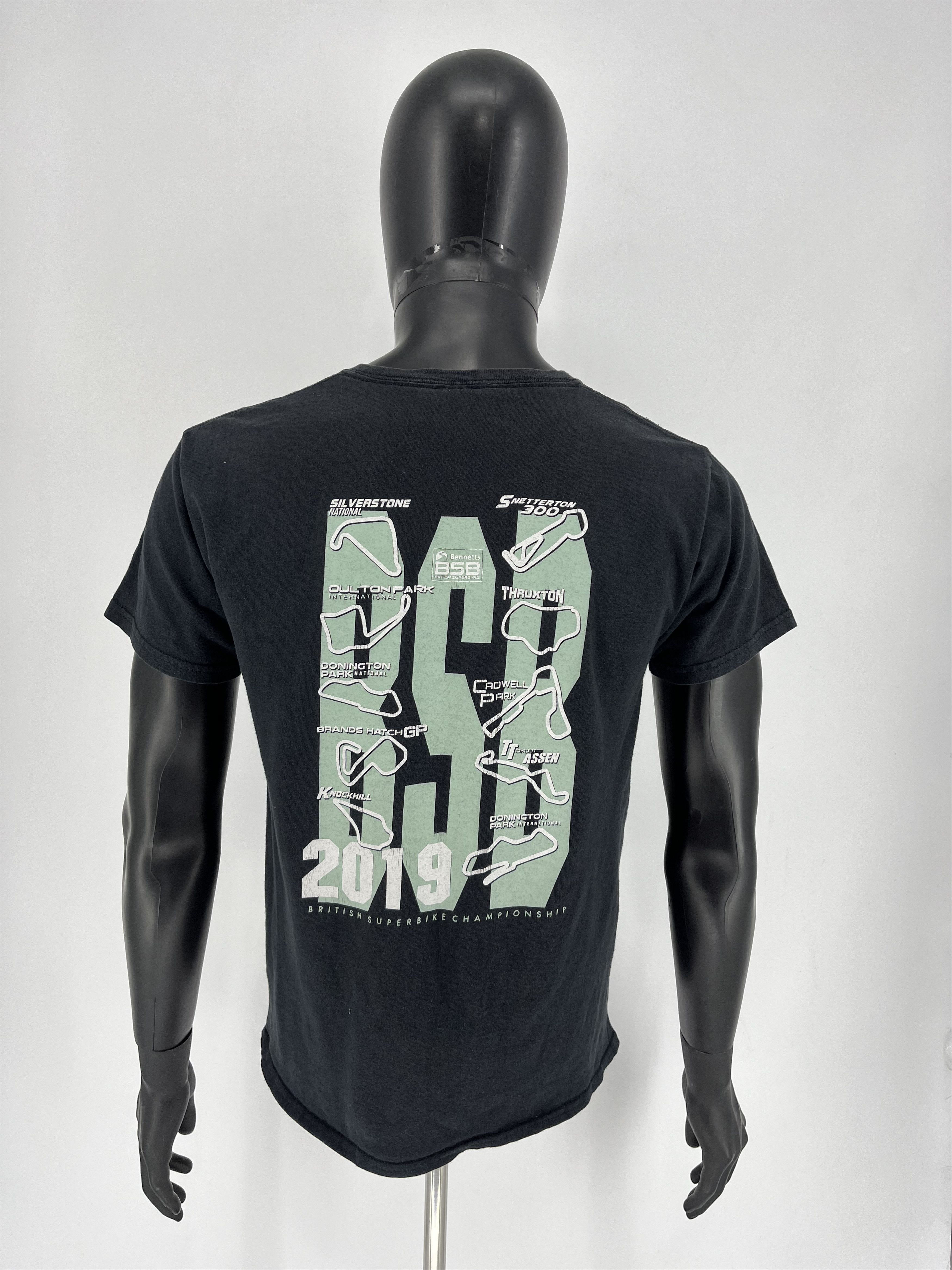 Other Vintage BSB British Superbike Faded T-Shirt Y2k Suzuki M617 Size US XL / EU 56 / 4 - 8 Thumbnail