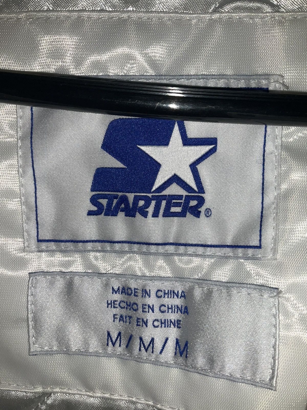 NFL × Starter × Vintage Vintage Chicago Bears bomber jacket with old logo Size US M / EU 48-50 / 2 - 3 Thumbnail