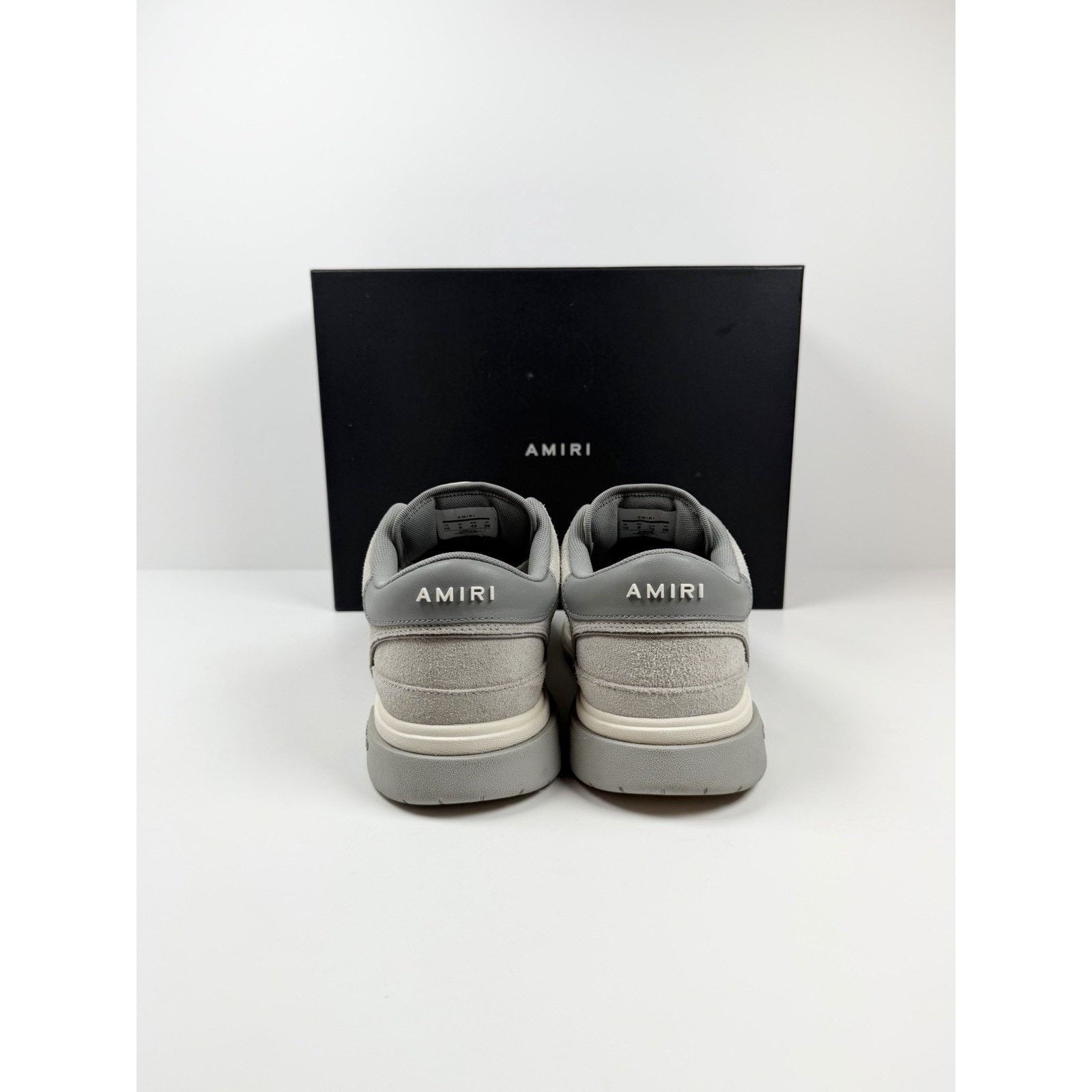 Amiri Size 43EU/10US - Amiri Classic Low Top Grey Sneakers Size US 10 / EU 43 - 4 Thumbnail
