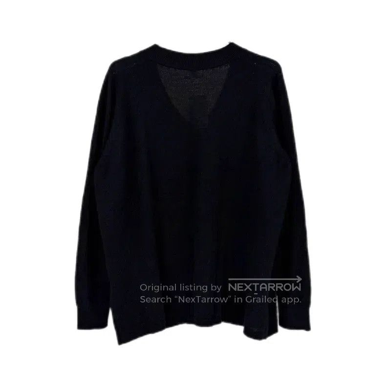 Hermes Hermes Black metallic small logo cashmere sweater Size XS / US 0-2 / IT 36-38 - 2 Thumbnail