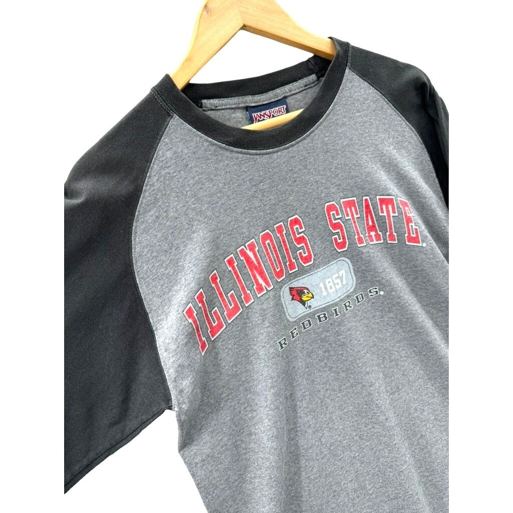 Jansport × Vintage 2000's Jansport Illinois State University Firebirds L/S Tee Size US S / EU 44-46 / 1 - 4 Thumbnail