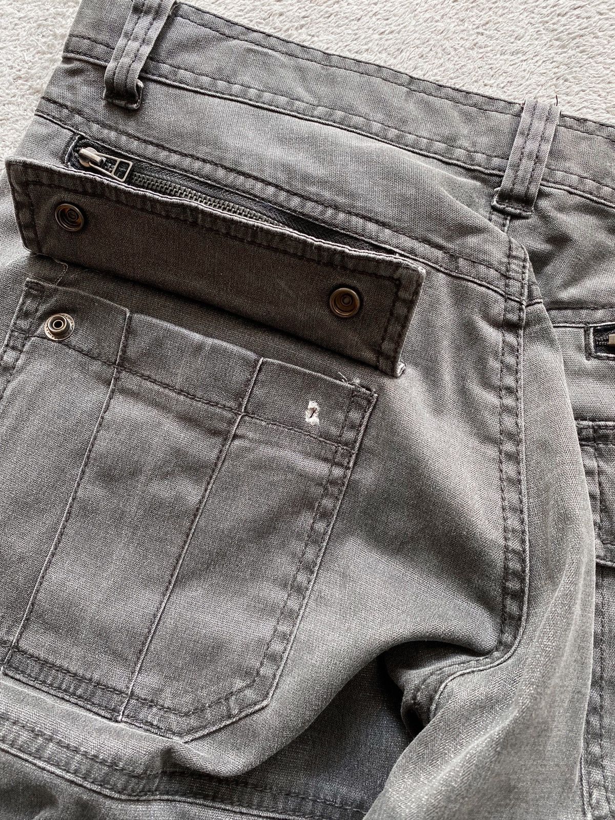 If Six Was Nine Semantic Design Tactical Multi Pocket Cargo Pants Size US 30 / EU 46 - 6 Thumbnail