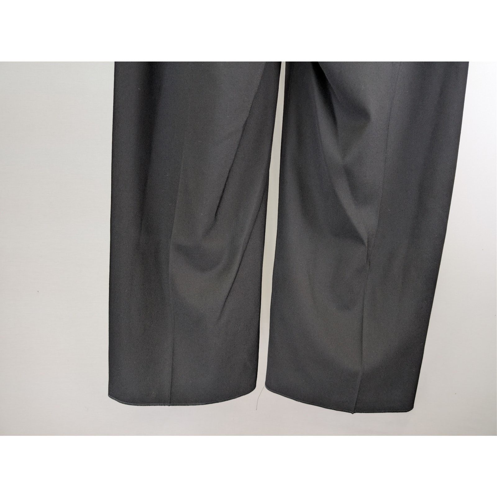 Balenciaga o1rshd1 Dry Wool Twill Hybrid Tailoring Pants in Black Size US 30 / EU 46 - 12 Thumbnail