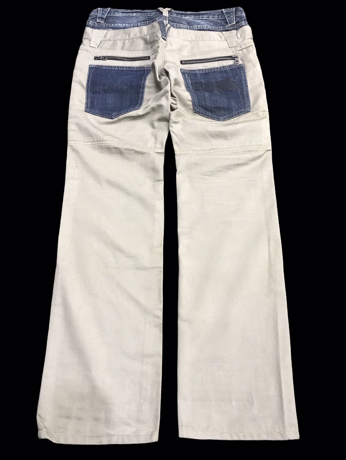 PPFM 💥DOUBLE WAIST 💥RARE ARCHIVAL PPFM Japan Hybrid Pant F343 Size US 31 - 6 Thumbnail