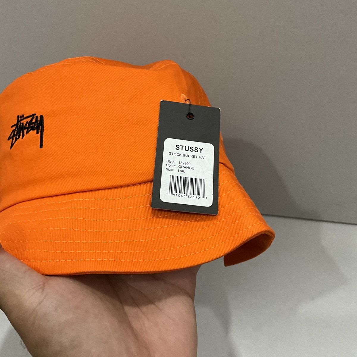 Stussy Stussy bucket hat orange Size ONE SIZE - 3 Thumbnail