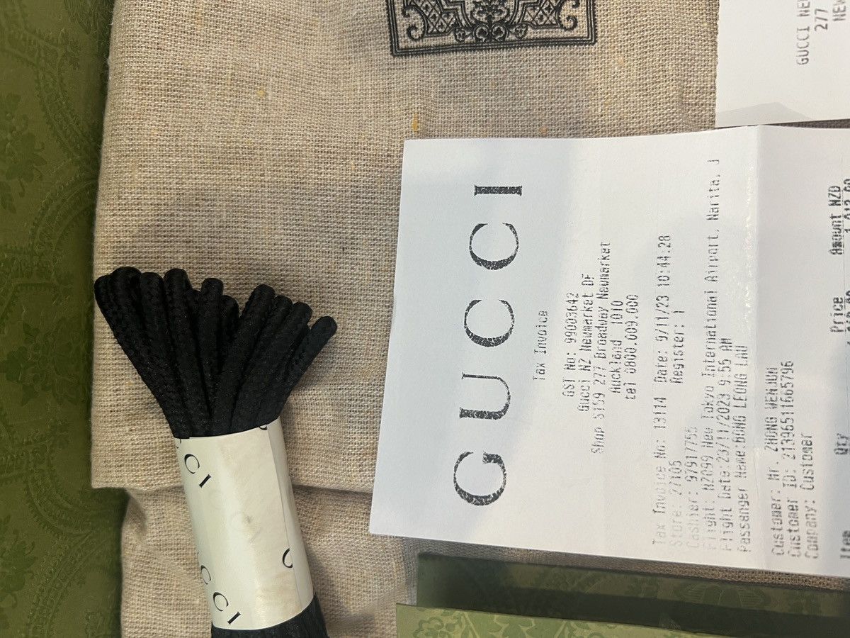 Gucci Brand new Gucci run sneaker black us10 Size US 10 / EU 43 - 7 Thumbnail