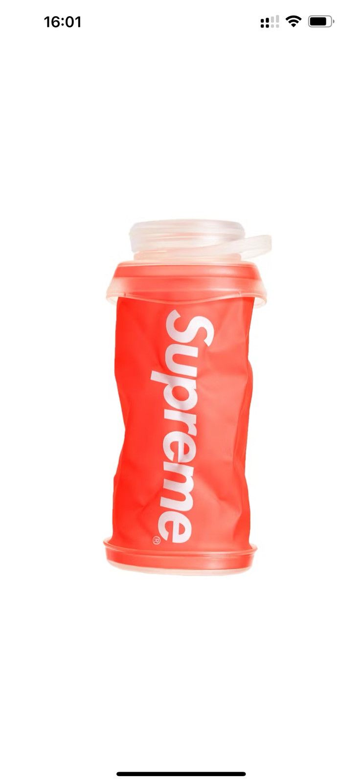 Supreme Supreme HydraPak Stash 1 L Water Bottle Red | Grailed