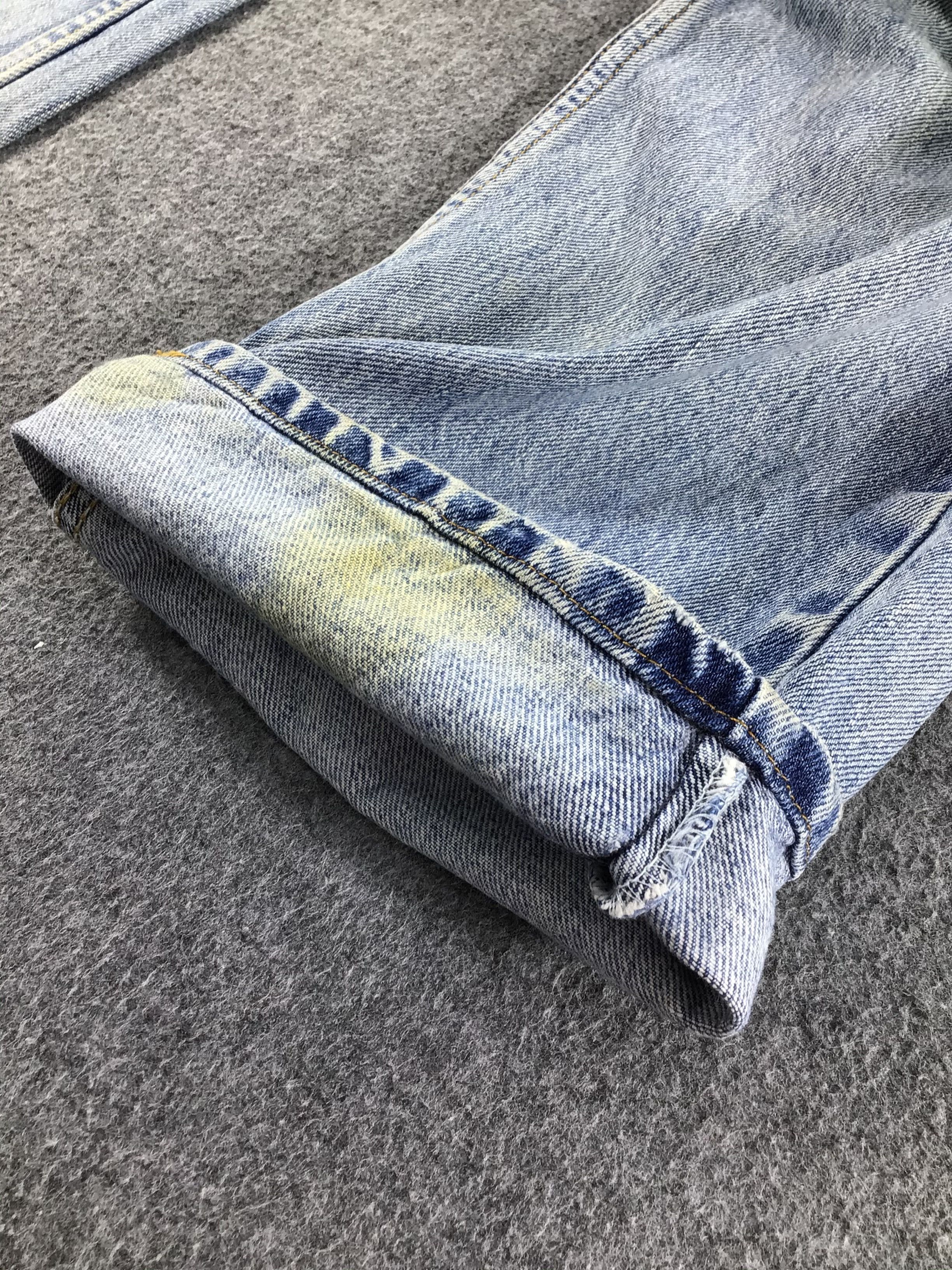 Levi's Vintage Levis 505 Jeans Stone Washed Denim -J519 Size US 35 - 7 Thumbnail