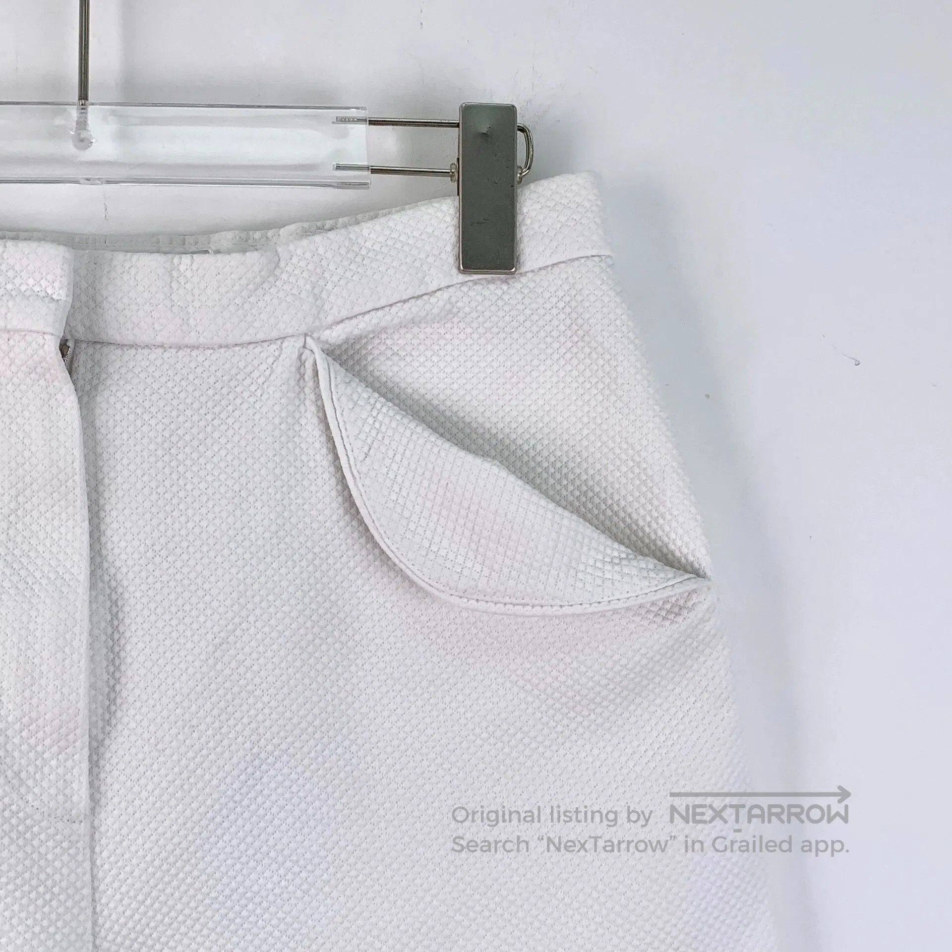 Dior dior white cotton wide-leg jeans. Size US 38 / EU 54 - 3 Thumbnail