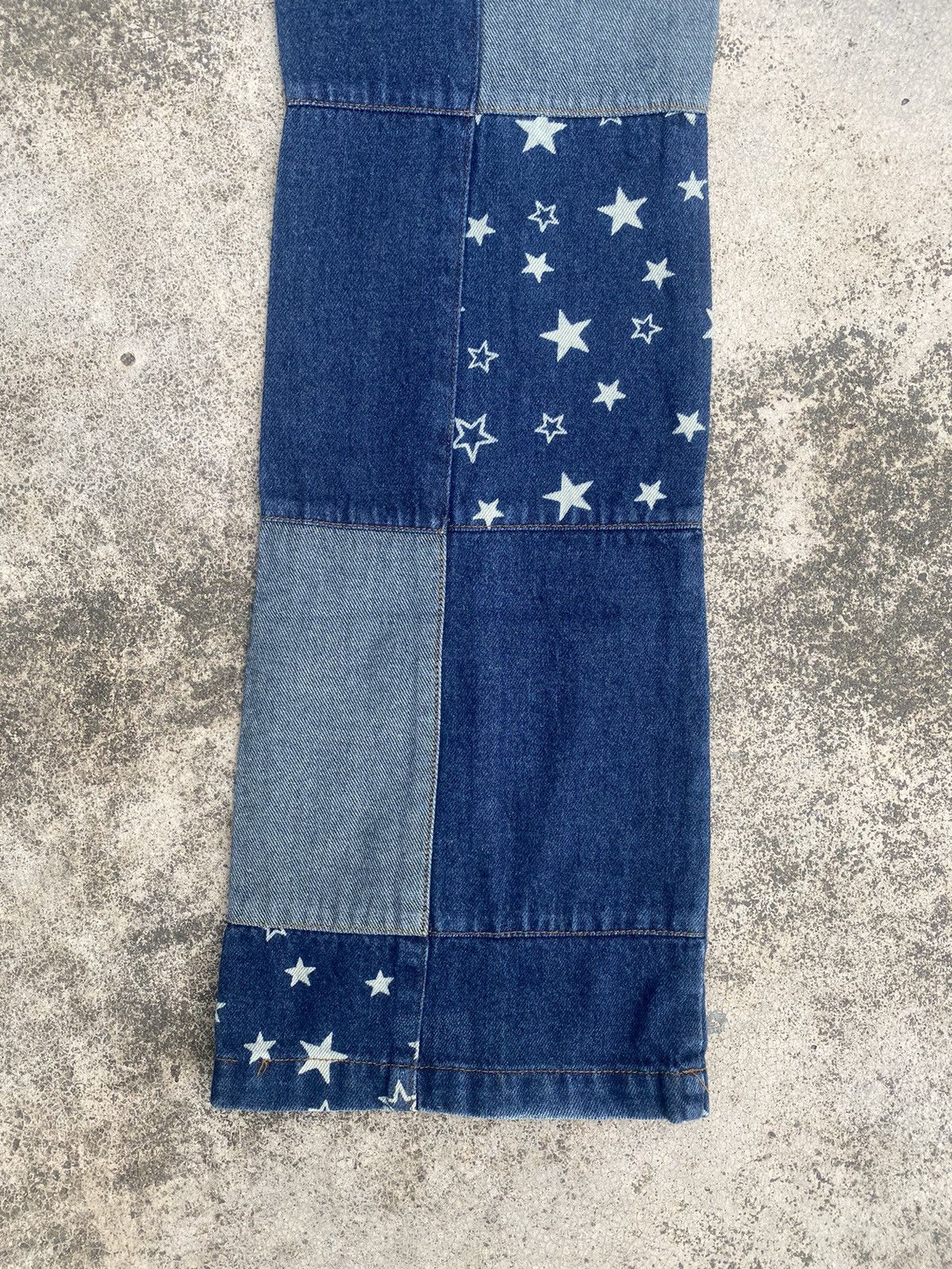 Hysteric Glamour × Japanese Brand Flare Jeans Chocolate Hagi Patchwork Bootcut Size 24 Size US 26 / EU 42 - 16 Thumbnail