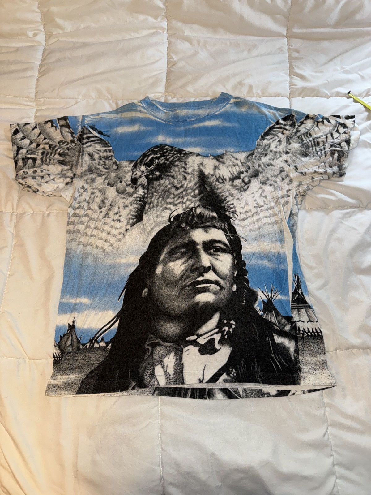 Vintage Vintage Eagle & Indian Tee (Double Sided) S Size US S / EU 44-46 / 1 - 2 Preview