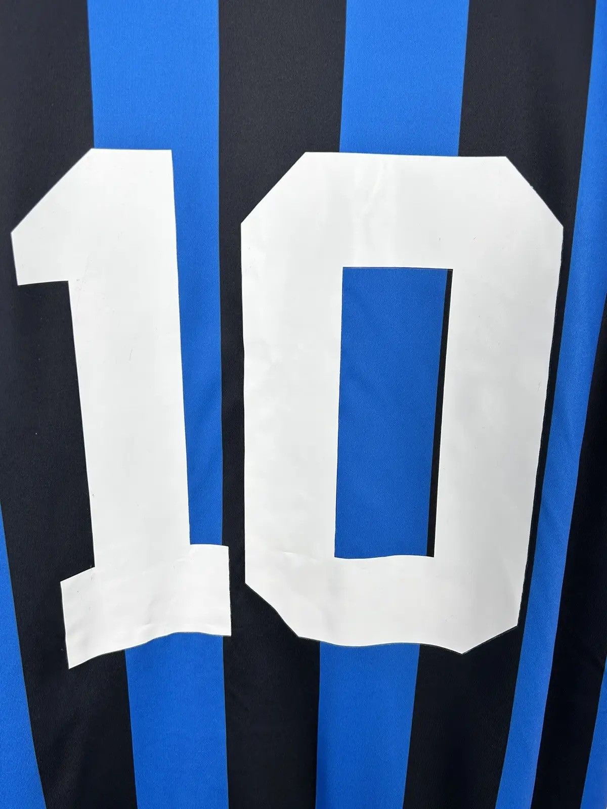 Vintage Vintage Uhlsport Inter Milan 1988/89 Home Kit Soccer Jersey Size US XXL / EU 58 / 5 - 8 Thumbnail