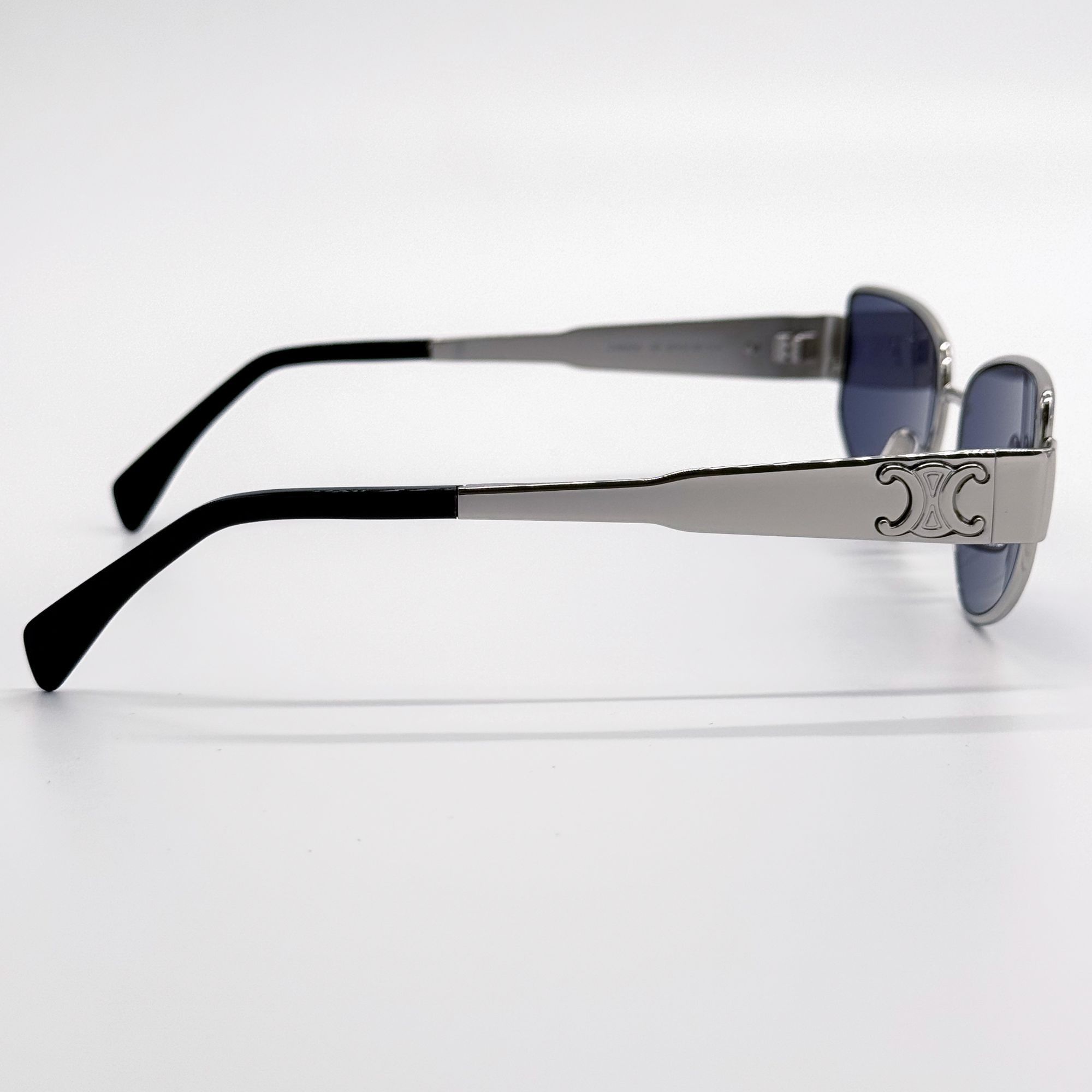 Celine NEW CL40293U 16V CELINE SUNGLASSES SILVER BLUE WOMEN EYEWEAR Size ONE SIZE - 7 Thumbnail