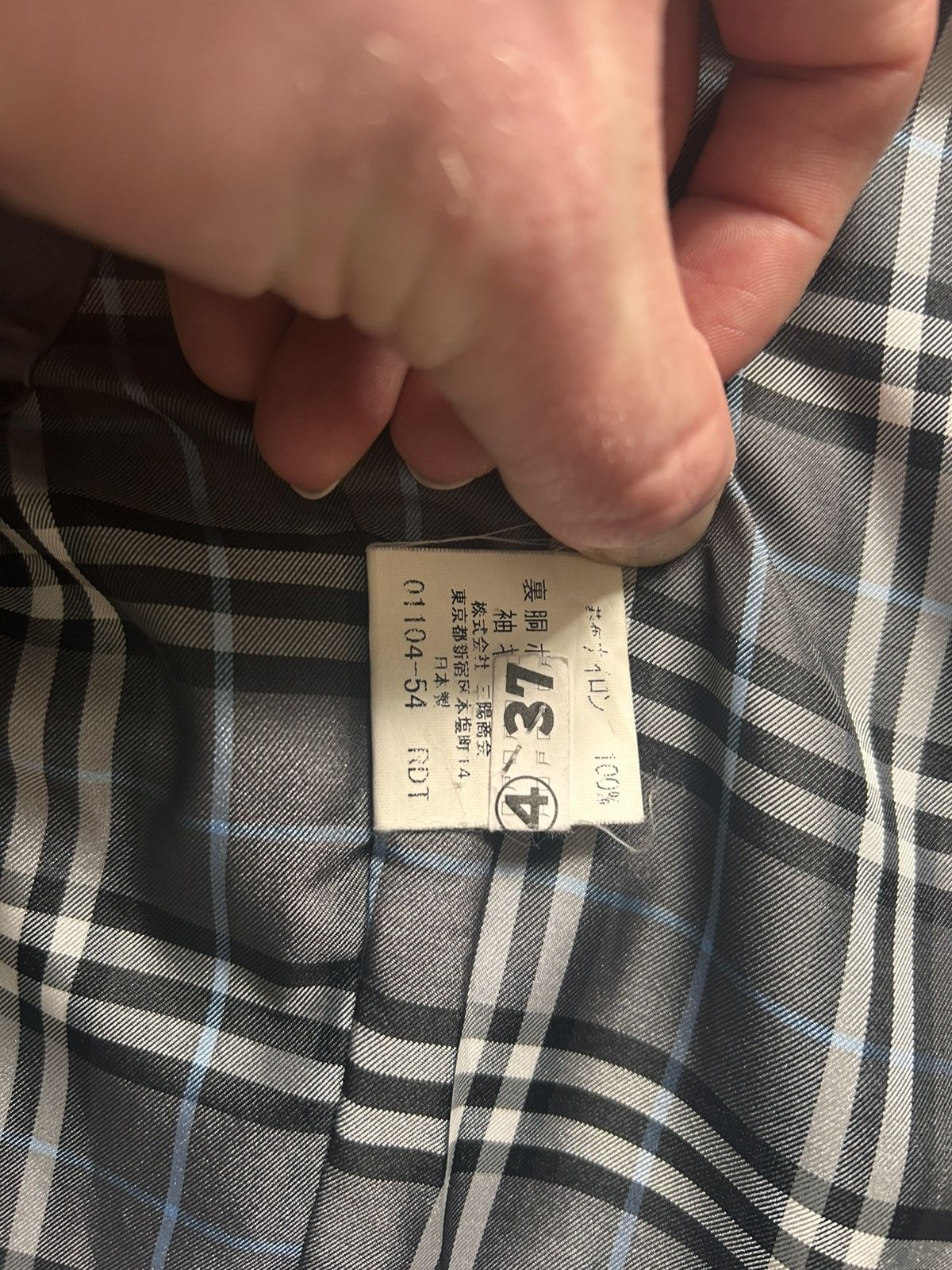 Burberry × Japanese Brand BURBERRY BLACK LABEL COAT (JAPANESE LINE) Size US M / EU 48-50 / 2 - 6 Thumbnail