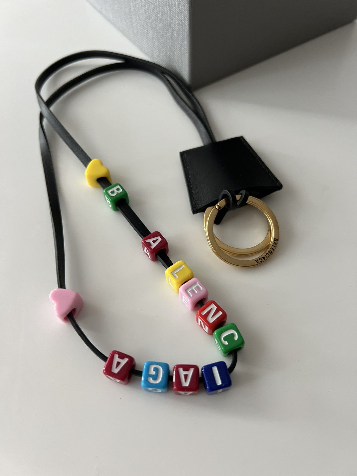 Balenciaga 💥$750 VALUE💥 Rodeo Key Chain Key Charm Size ONE SIZE - 3 Thumbnail