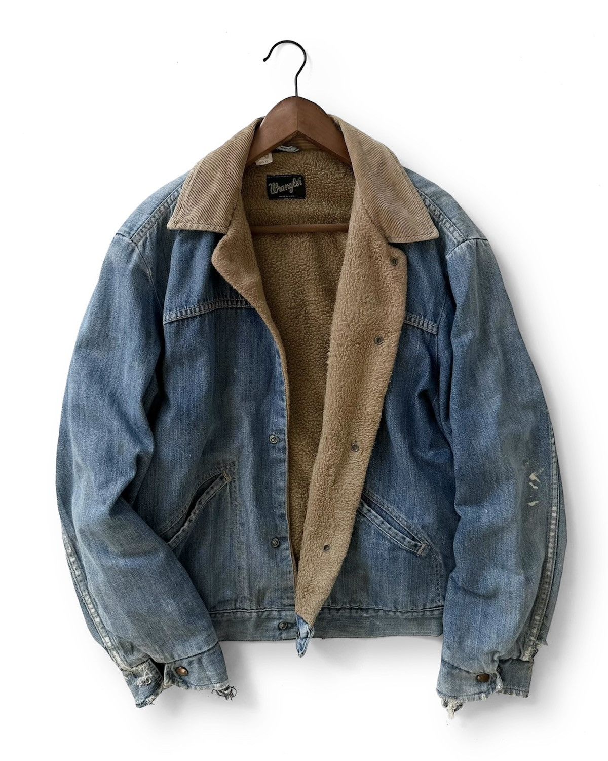Wrangler VINTAGE 70s Wrangler Trucker Jacket Size US L / EU 52-54 / 3 - 6 Thumbnail